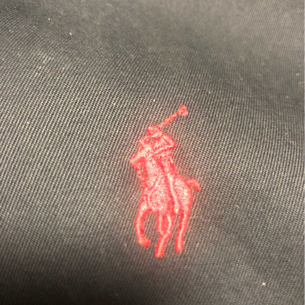 Polo Ralph Lauren preppy black jacket with red tartan interior - Picture 10 of 11